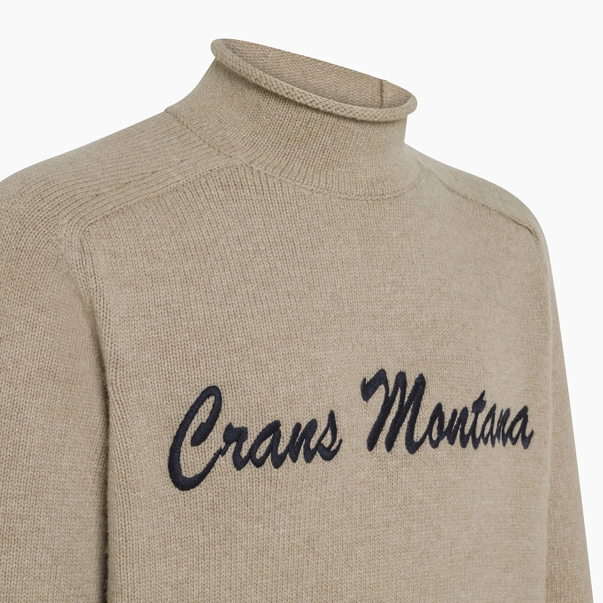 Adon knitted crewneck jumper Crans Montana