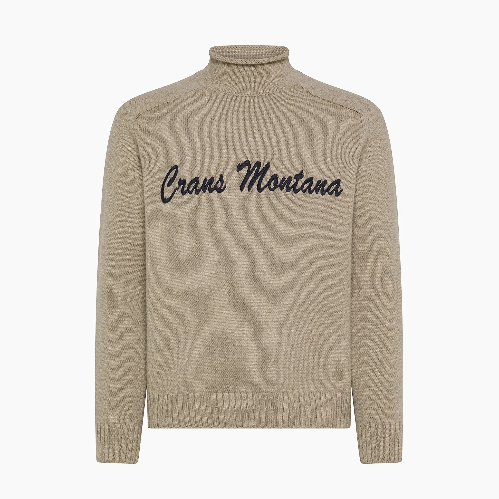 Adon knitted crewneck jumper Crans Montana