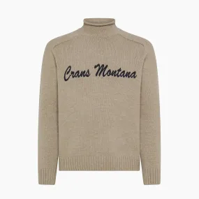 Adon knitted crewneck jumper Crans Montana