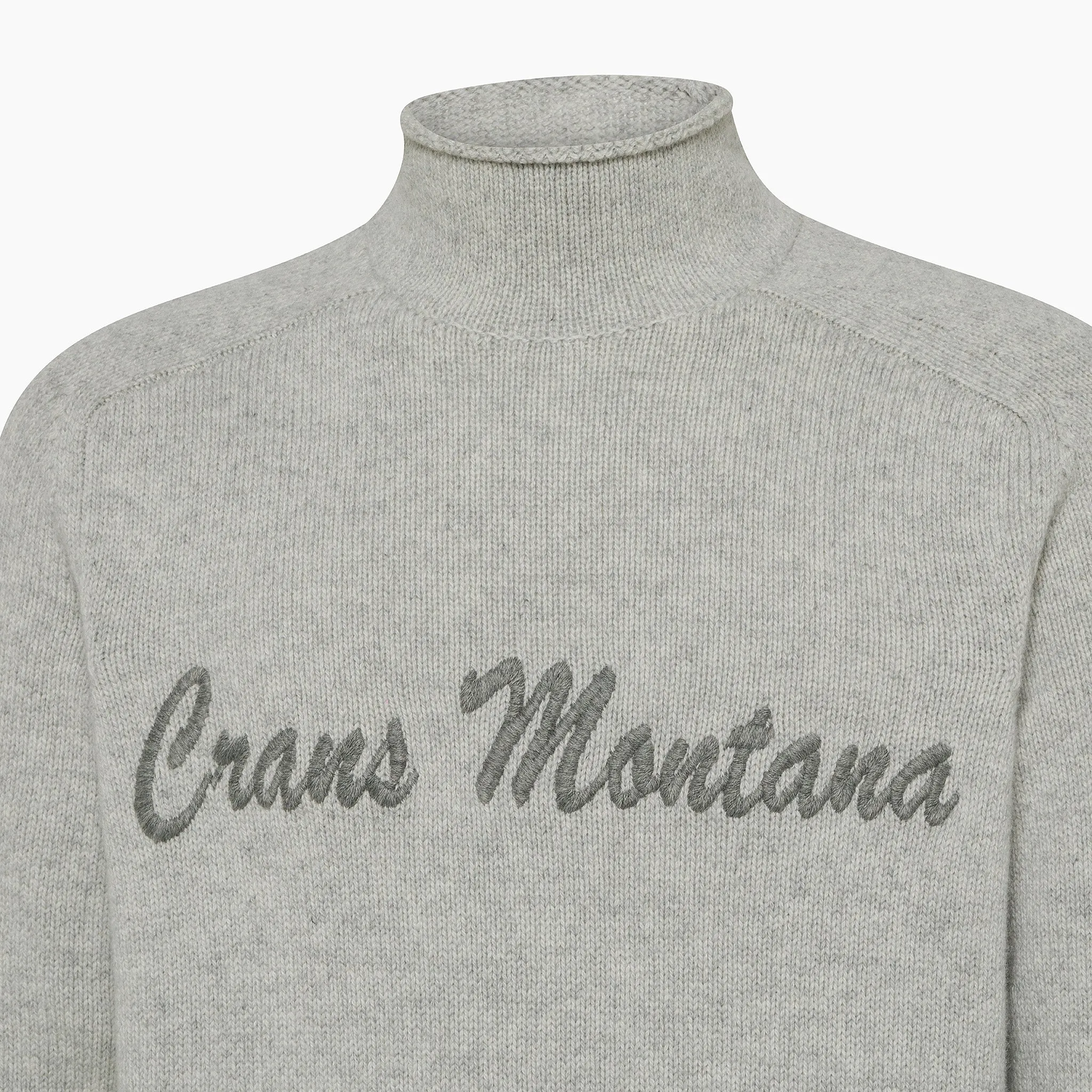 Adon knitted crewneck jumper Crans Montana