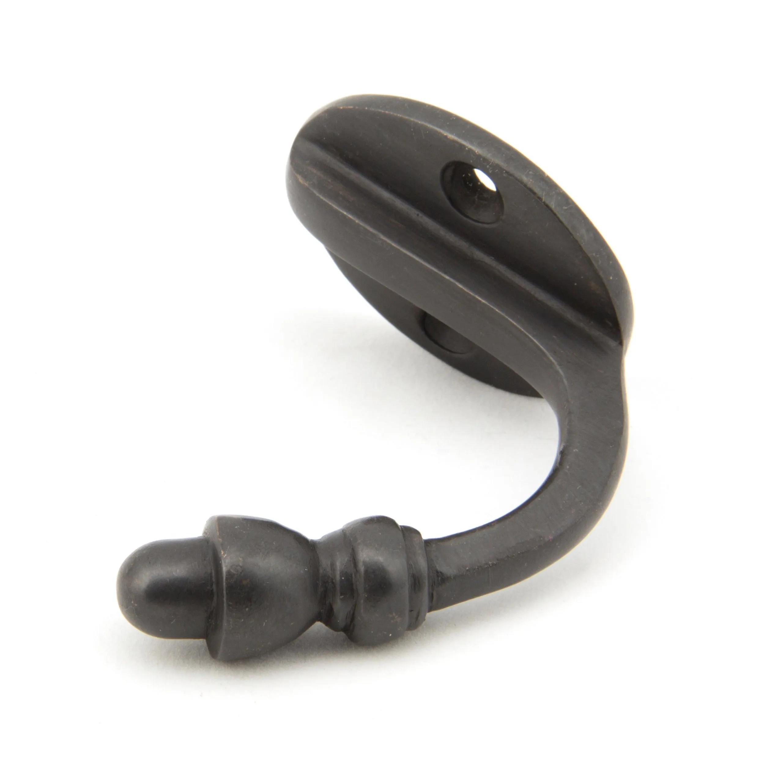 Aged Bronze Coat Hook | From The Anvil