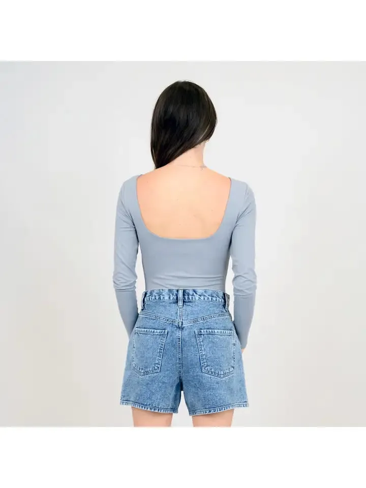 Brida Long Sleeve Bodysuit