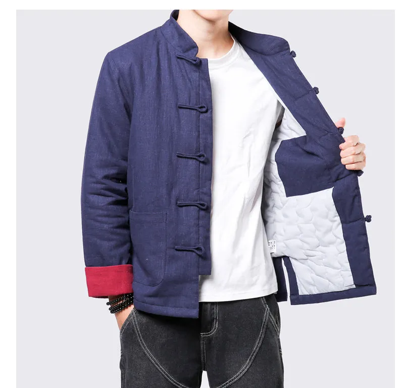 Chinese Tang suit men's cotton coat