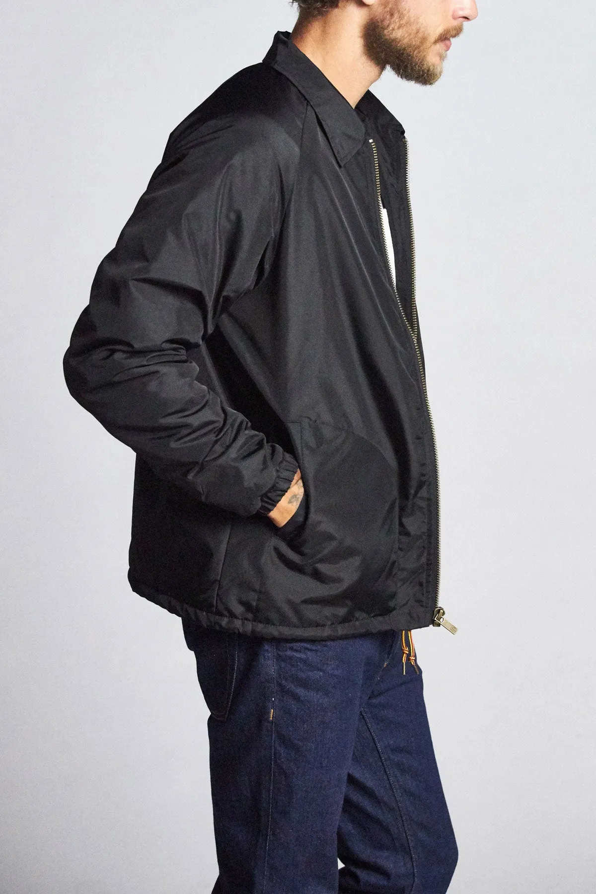 Claxton Collar Sherpa Jacket - Black