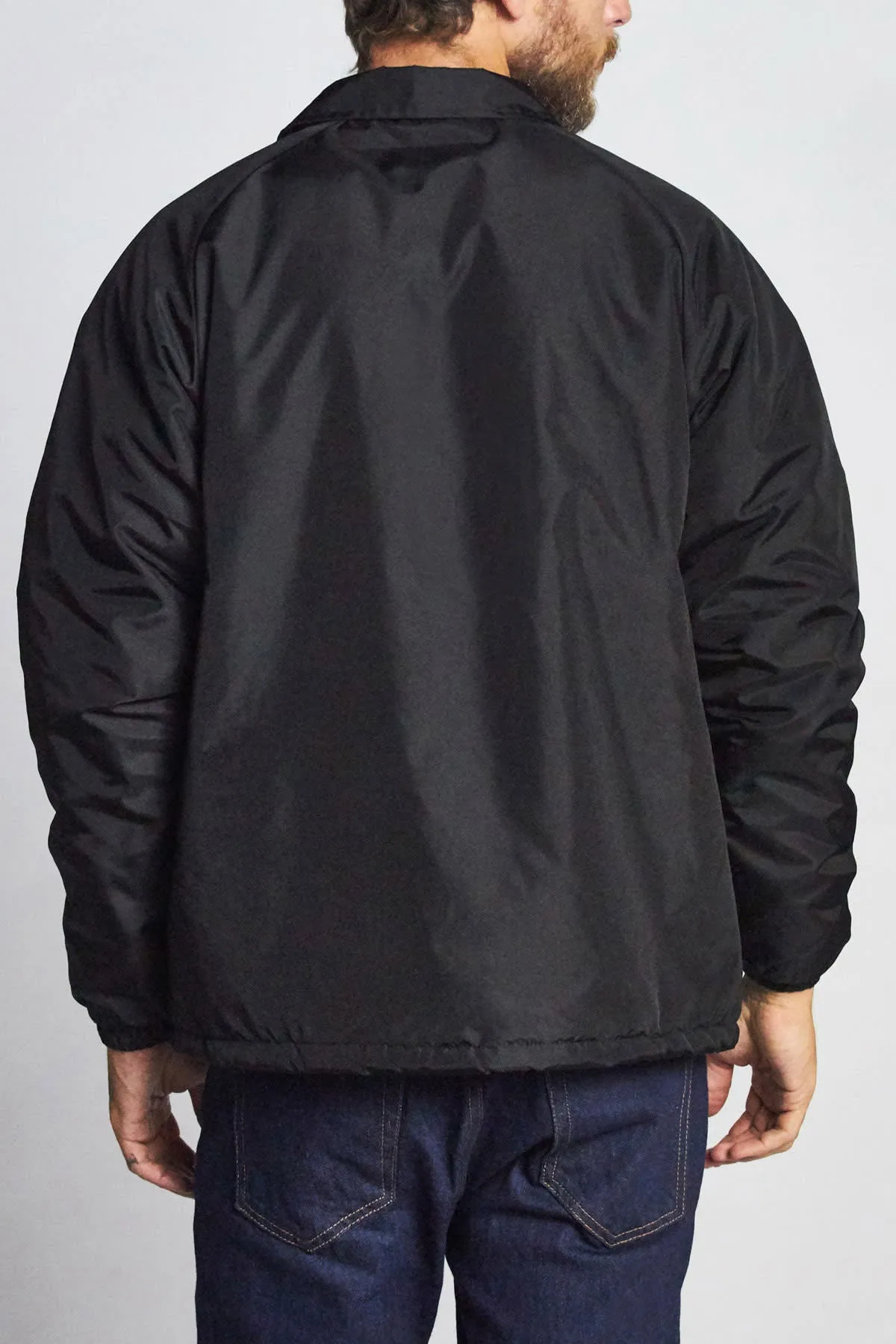Claxton Collar Sherpa Jacket - Black