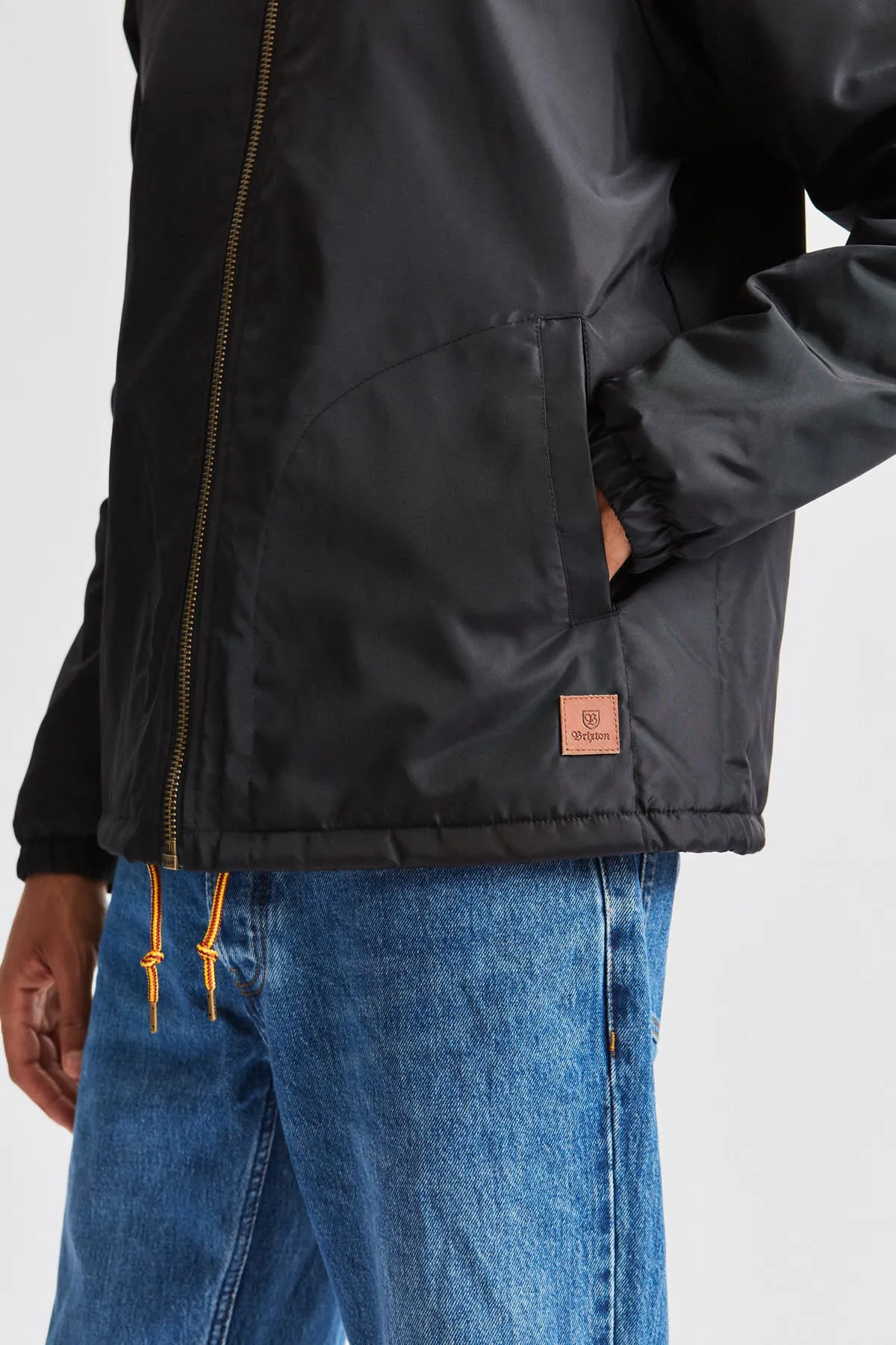 Claxton Collar Sherpa Jacket - Black
