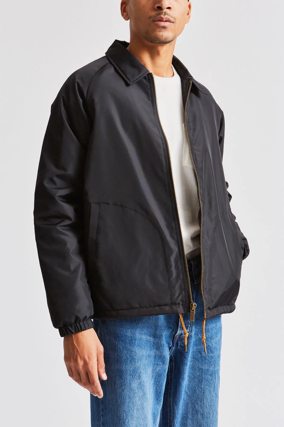 Claxton Collar Sherpa Jacket - Black