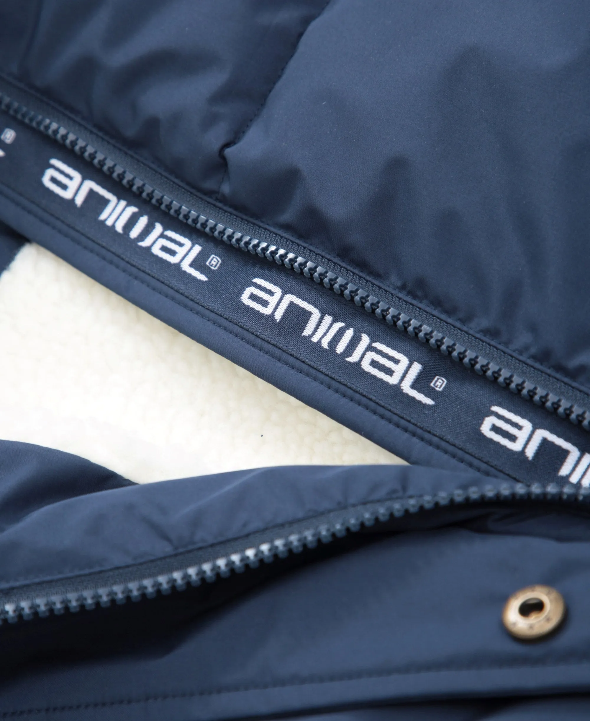 Dawlish Womens Longline Coat - Navy