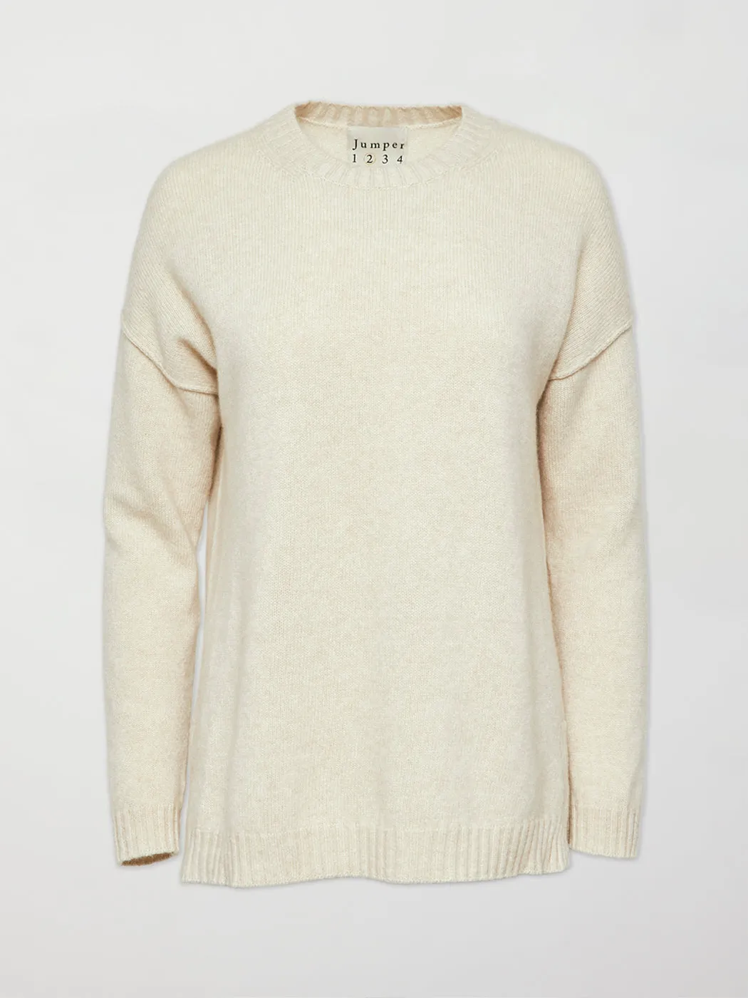 Exposed Cashmere Crew - Oatmeal