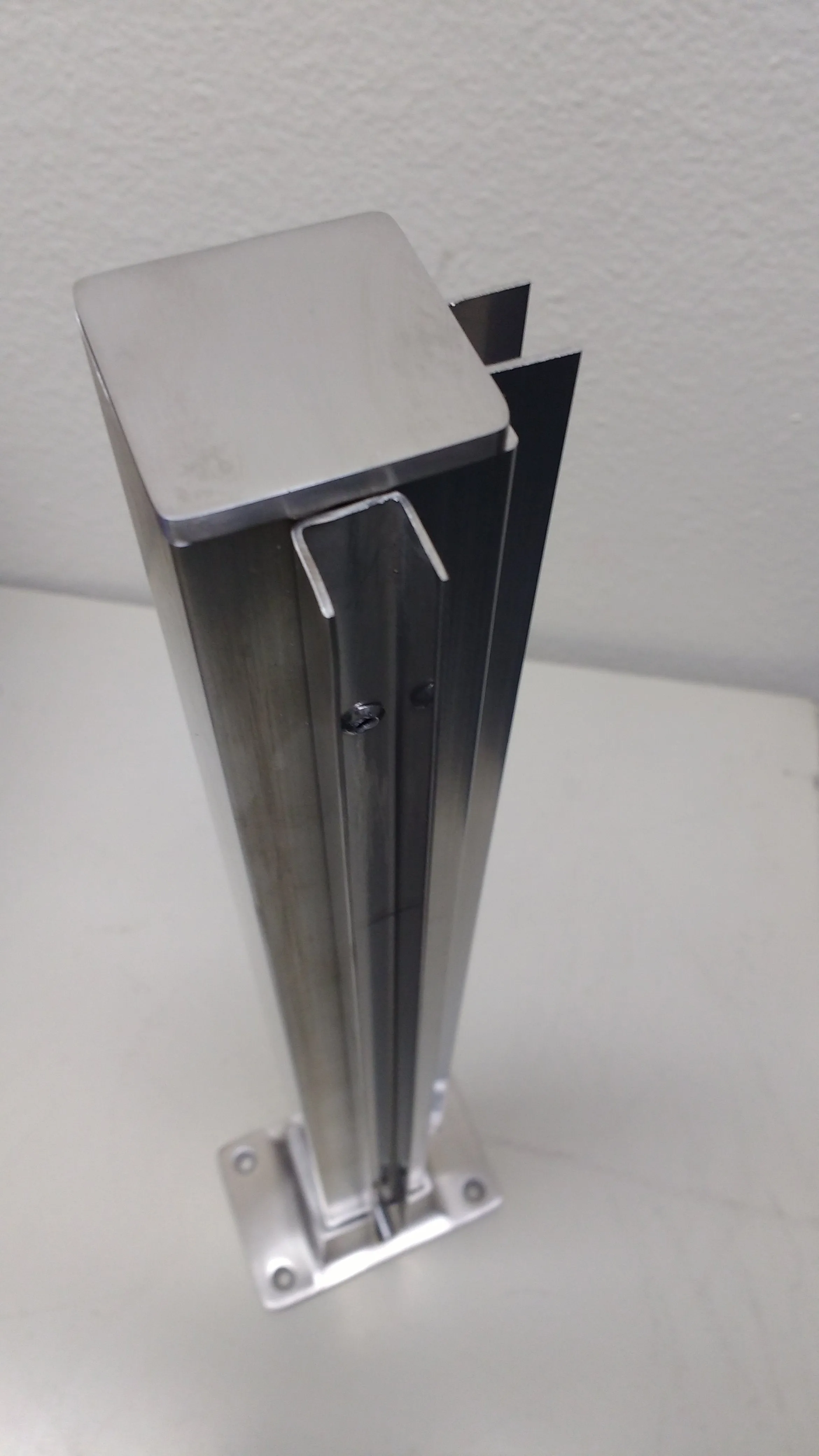 Flat End Cap For 1-1/2" Square Tubing