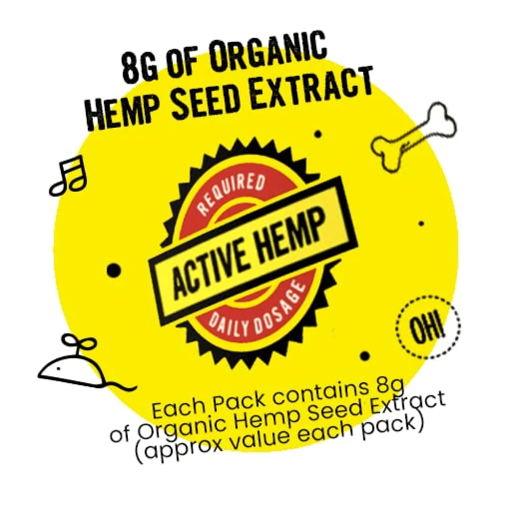 Healing Leaf Hemp Peanut Butter and Bark Out Loud Skin & Coat Hemp Chew Stix for Dogs and Cats Combo