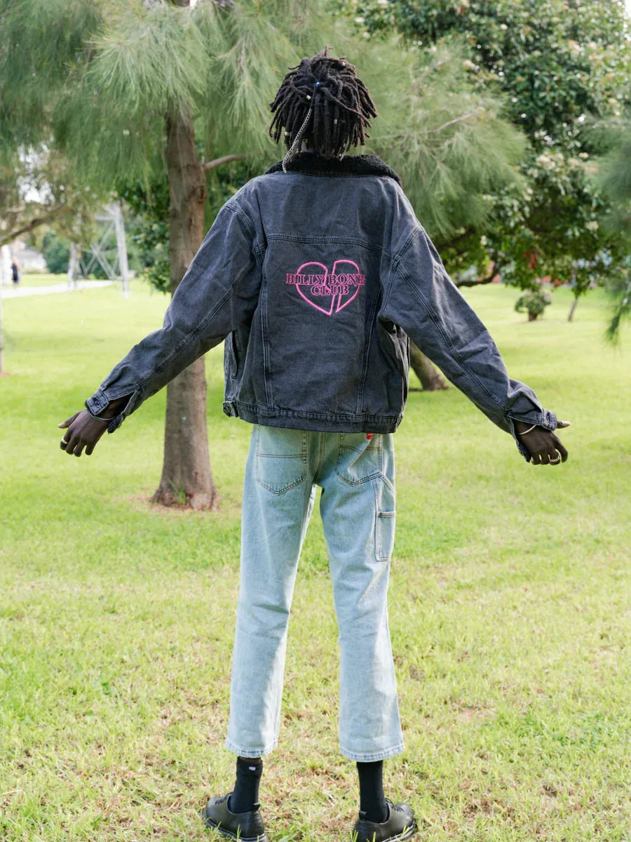 Heartbreaker Sherpa Denim Jacket
