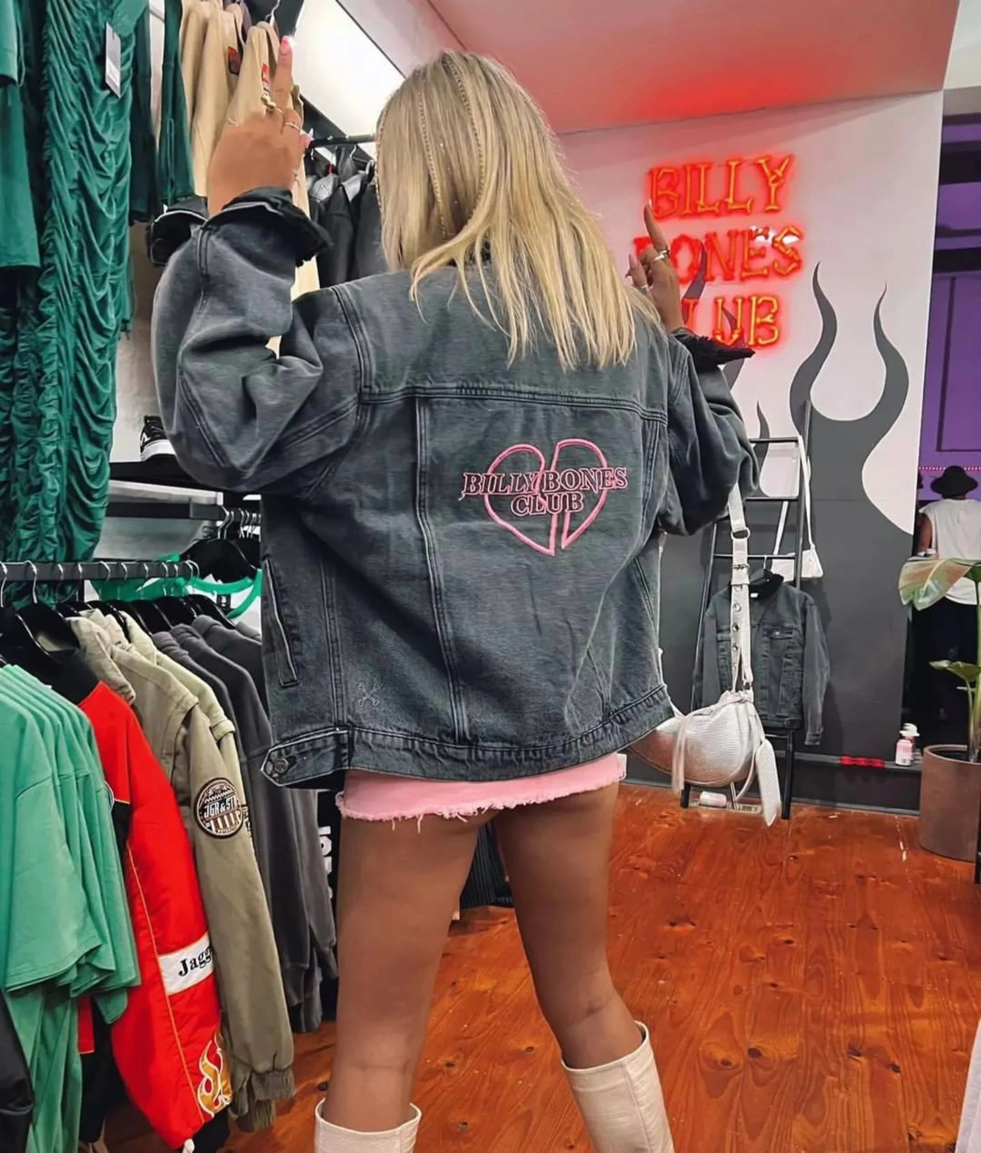 Heartbreaker Sherpa Denim Jacket