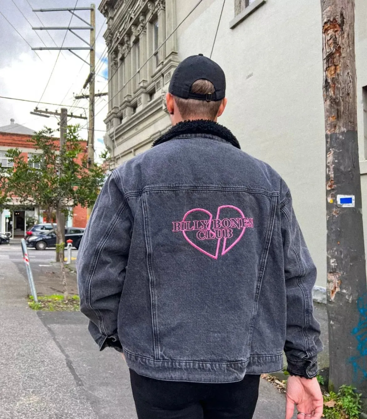 Heartbreaker Sherpa Denim Jacket