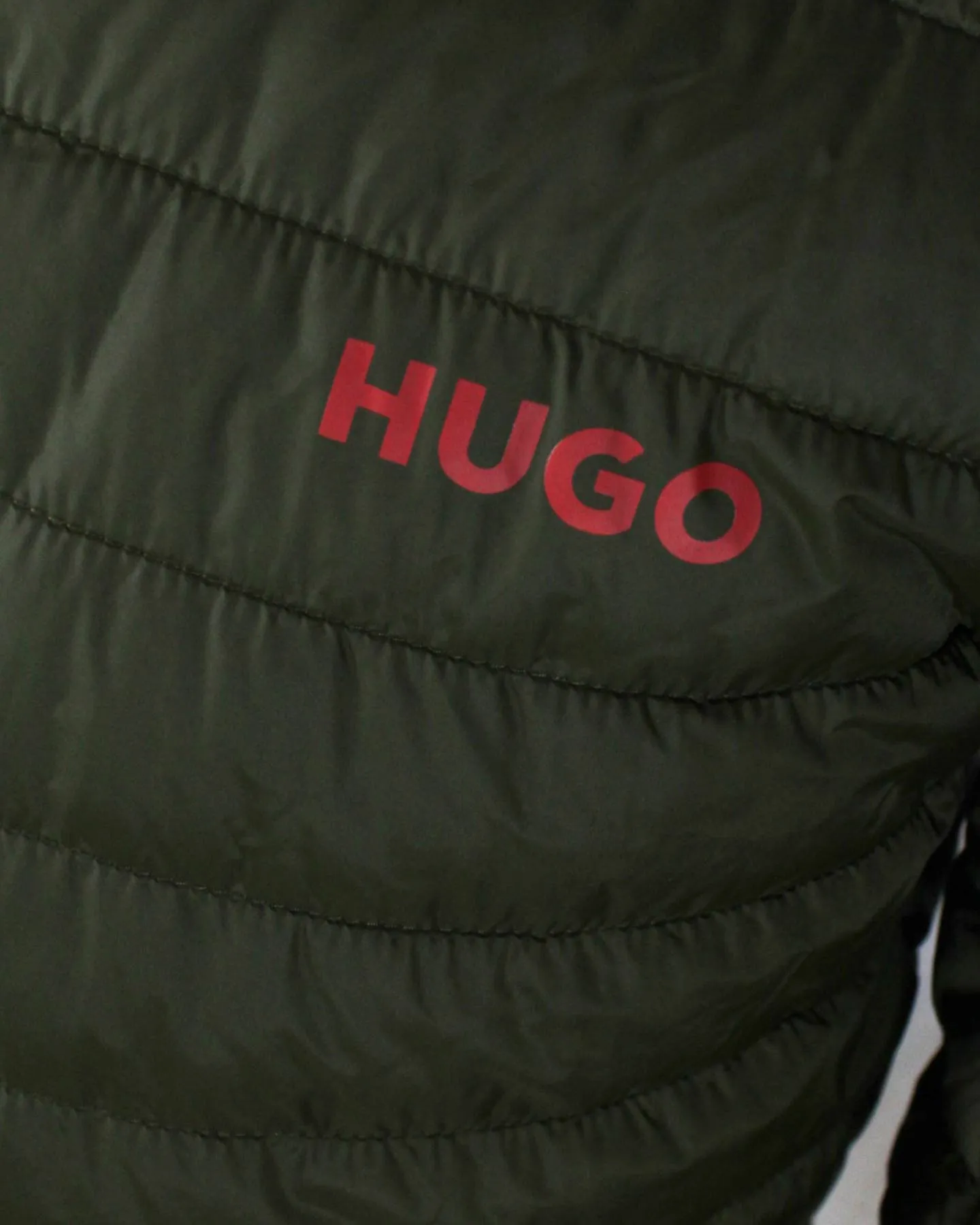 Hugo Boss Padded Jacket Dark Green Water Repellent EU 50 - M BLACK FRIDAY SALE