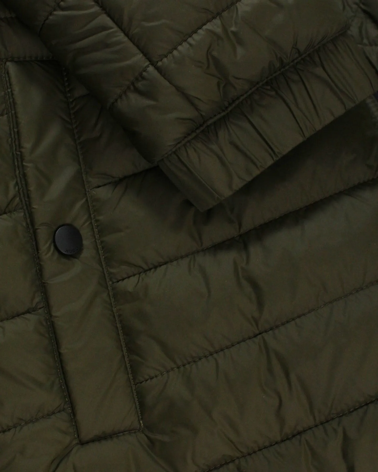 Hugo Boss Padded Jacket Dark Green Water Repellent EU 50 - M BLACK FRIDAY SALE
