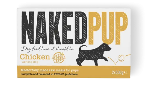 Naked Pup Raw Chicken 1kg