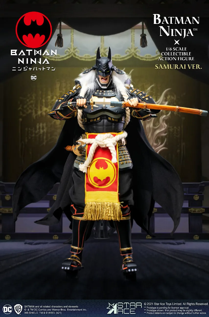 Ninja Batman Deluxe Version with Samurai Horse - MINT IN BOX