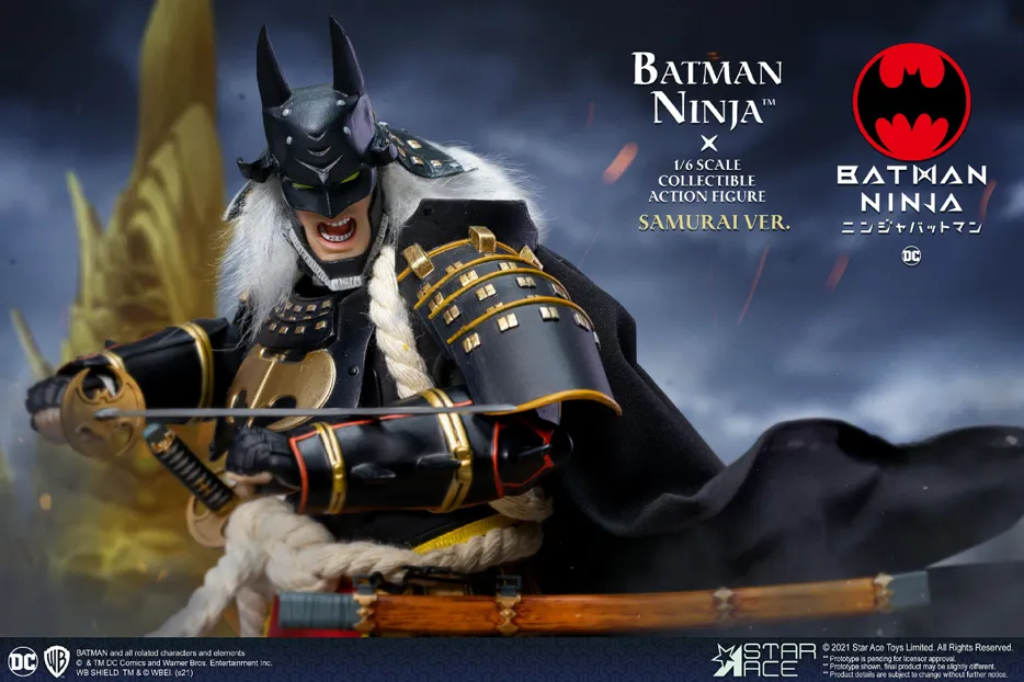 Ninja Batman Deluxe Version with Samurai Horse - MINT IN BOX