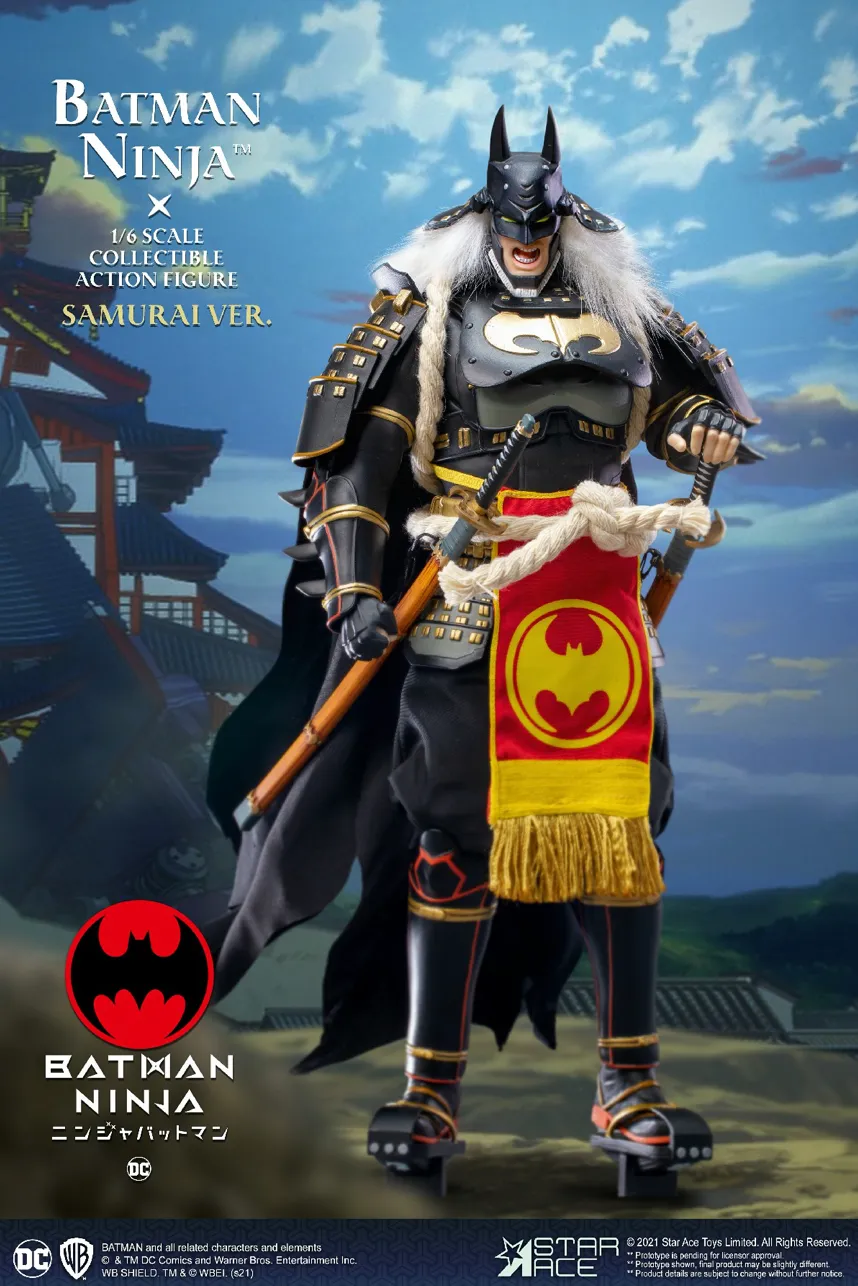 Ninja Batman Deluxe Version with Samurai Horse - MINT IN BOX