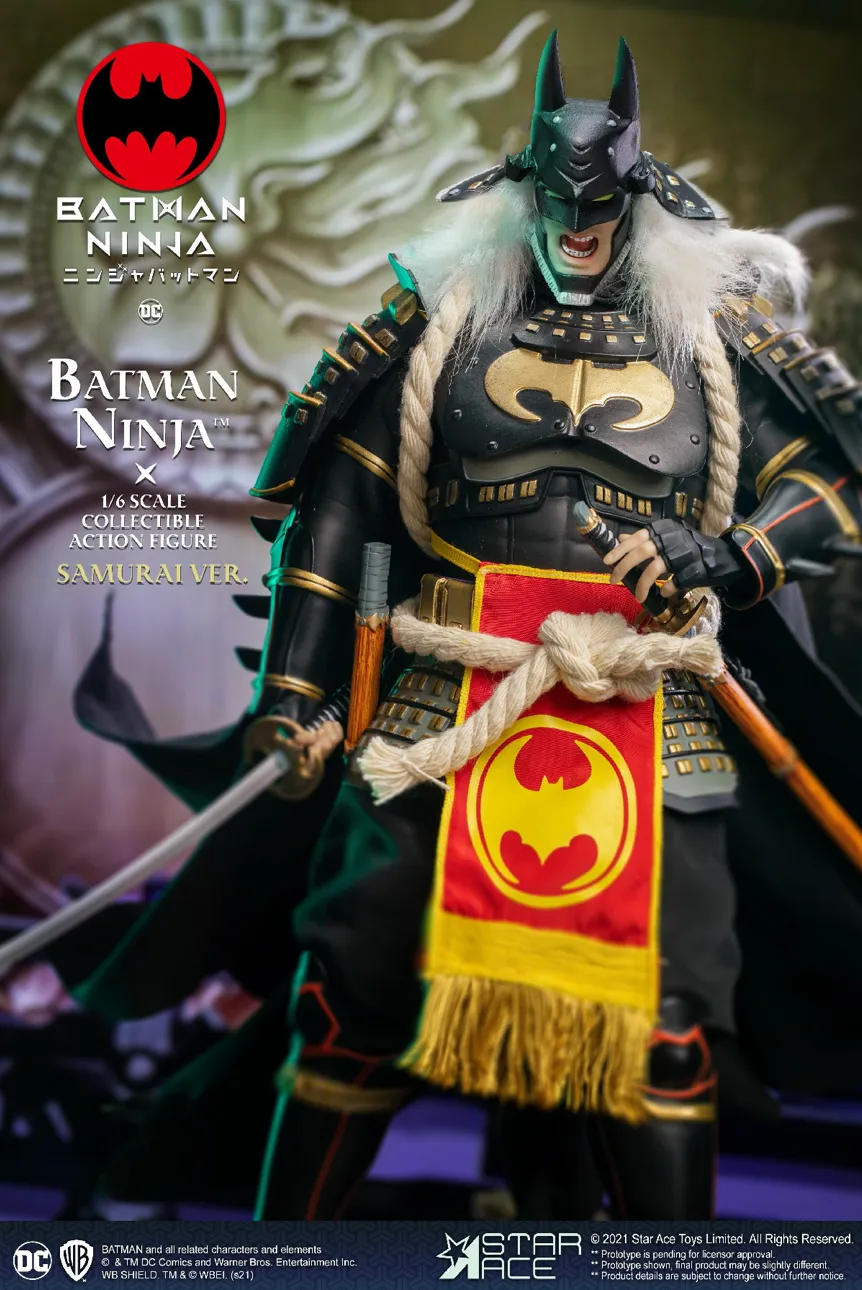 Ninja Batman Deluxe Version with Samurai Horse - MINT IN BOX