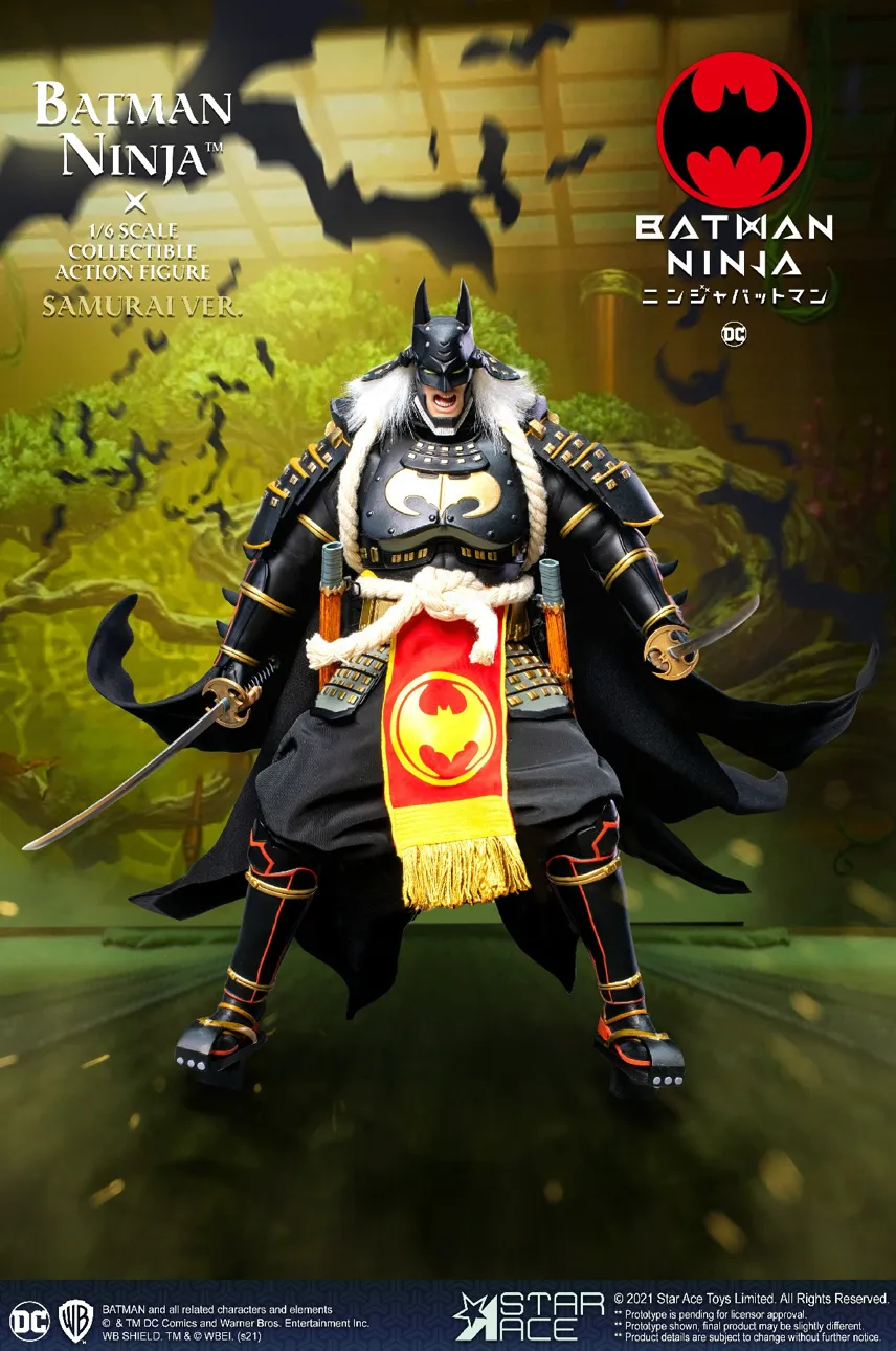 Ninja Batman Deluxe Version with Samurai Horse - MINT IN BOX