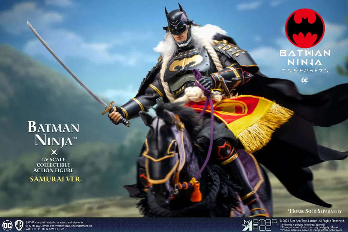 Ninja Batman Deluxe Version with Samurai Horse - MINT IN BOX