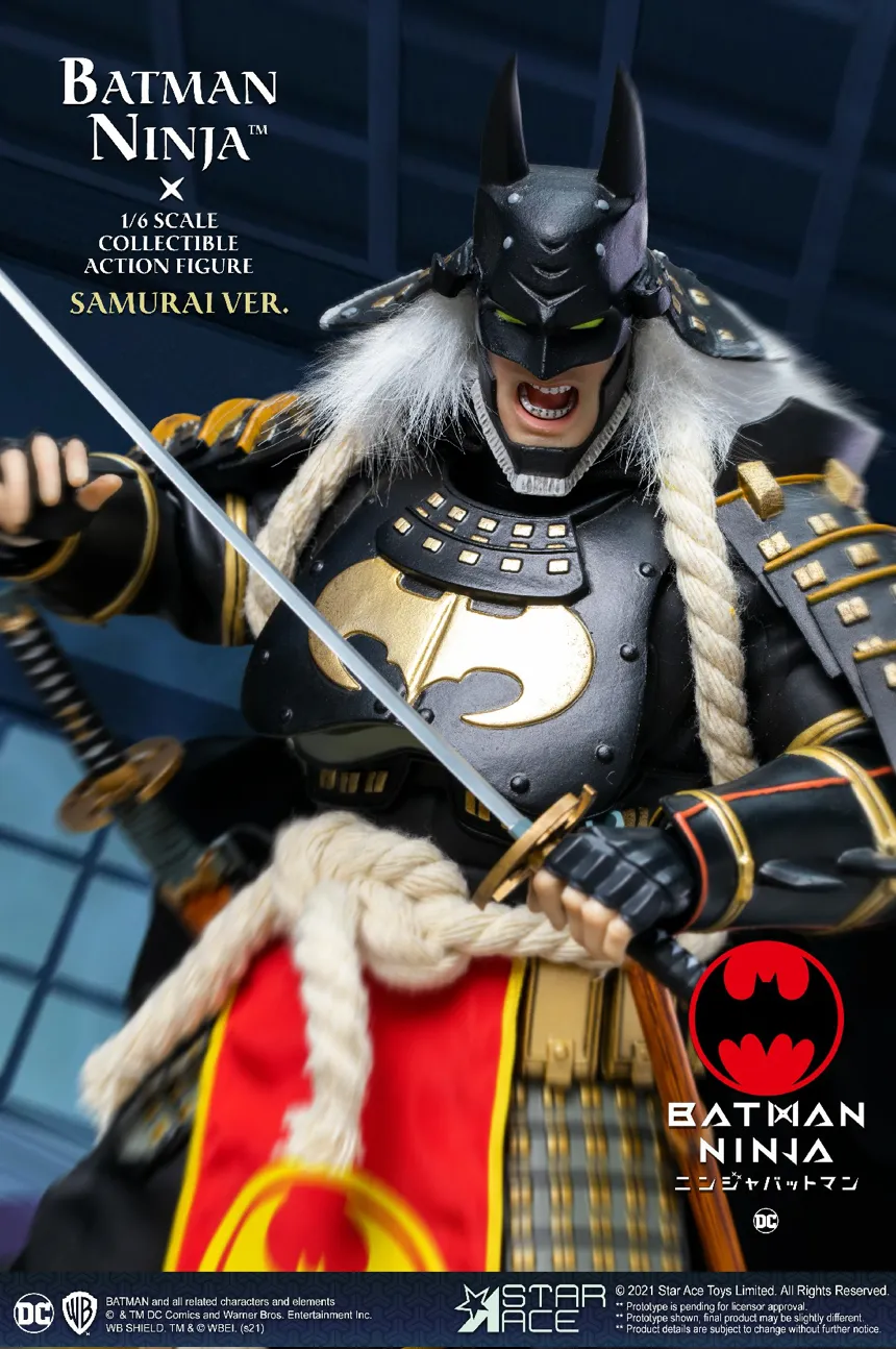 Ninja Batman Deluxe Version with Samurai Horse - MINT IN BOX