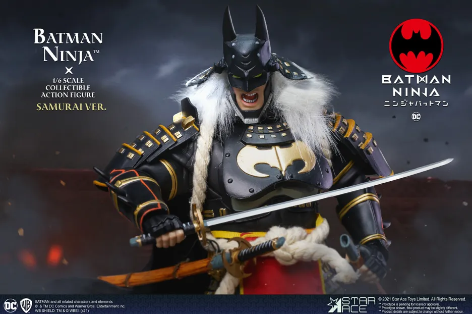Ninja Batman Deluxe Version with Samurai Horse - MINT IN BOX