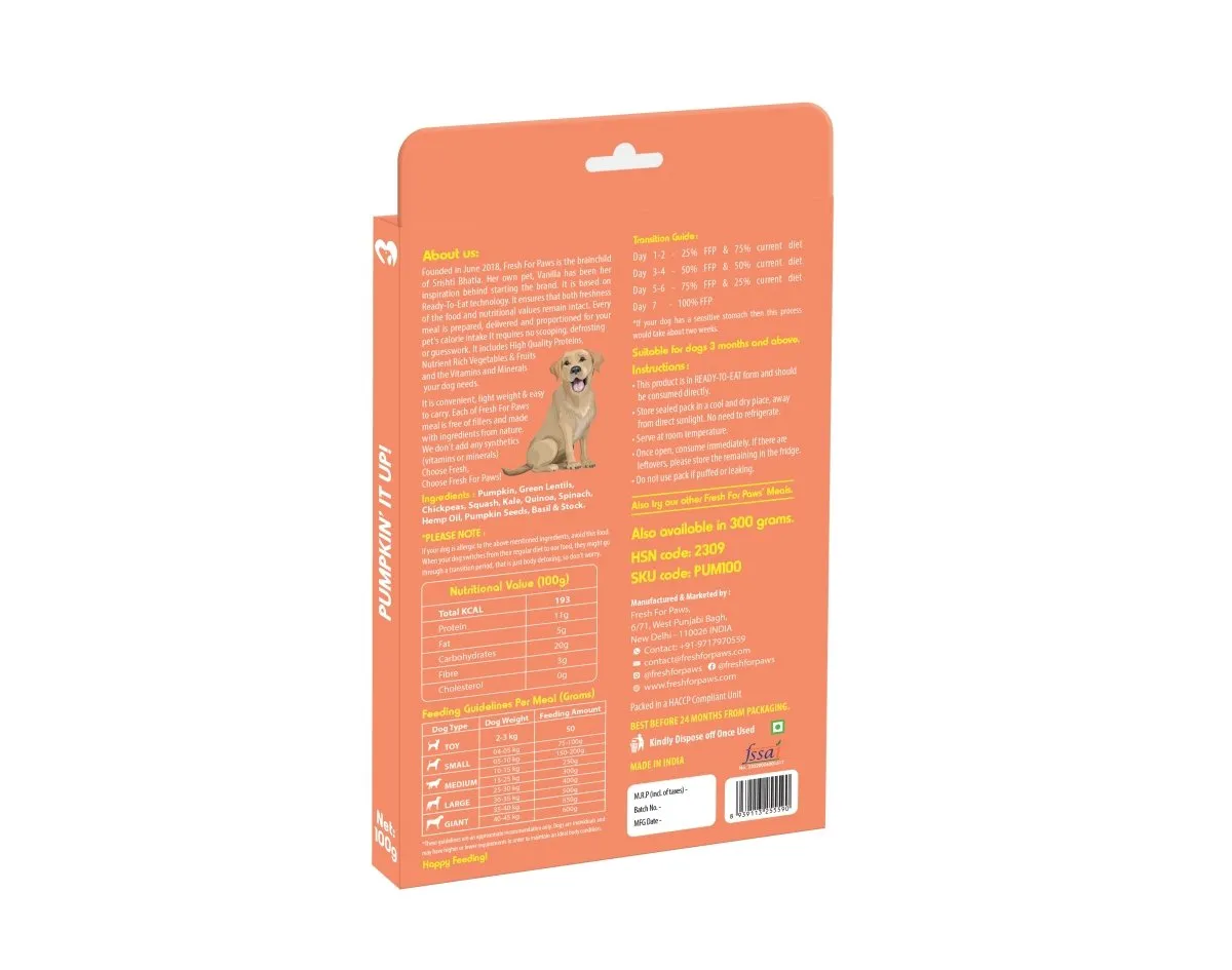 Pumpkin It Up | 100 gram pack of 3