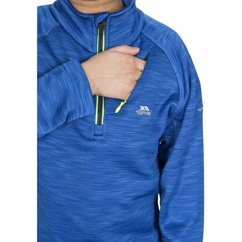 Trespass Children's Edvin Fleece - Blue