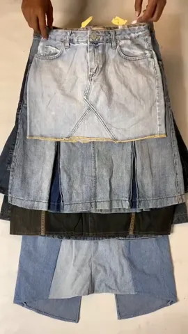 Unique Denim Skirt Mix (SS-838)