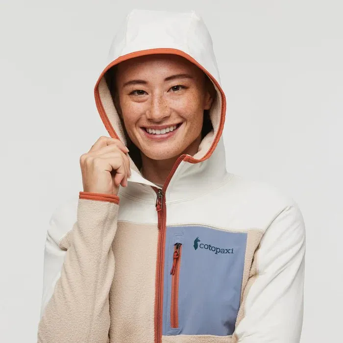 W ABRAZO FLEECE HOODED FULL ZIP JKT