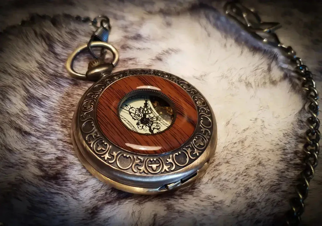 Woodstyle Pocket Watch